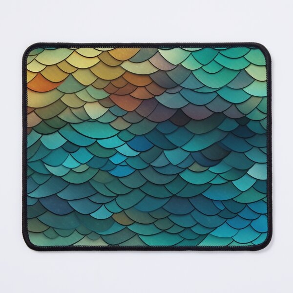 Item preview, Fishscales Pattern designed and sold by SideSignal.