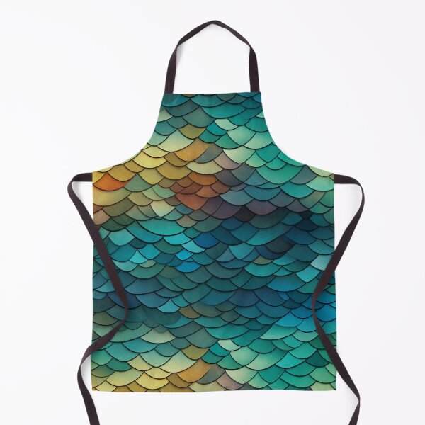 Item preview, Fishscales Pattern designed and sold by SideSignal.