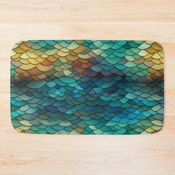 Item preview, Fishscales Pattern designed and sold by SideSignal.