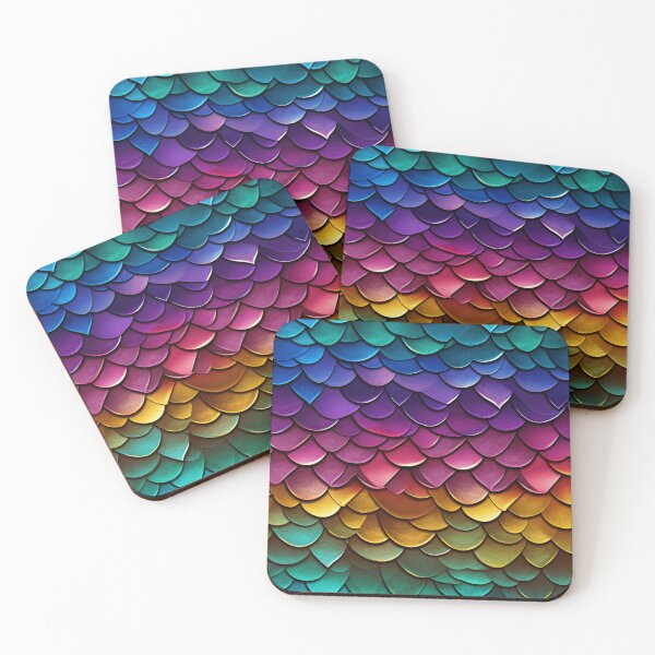 Item preview, Fishscales Pattern designed and sold by SideSignal.