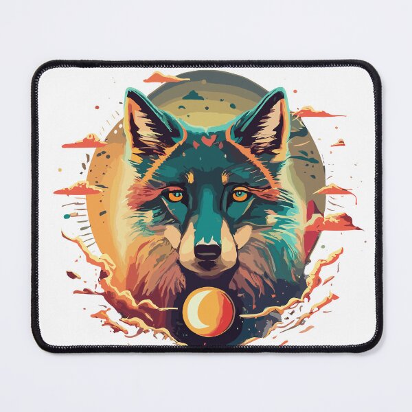 Item preview, Funny wolf solar eclipse designed and sold by BestTee4You.