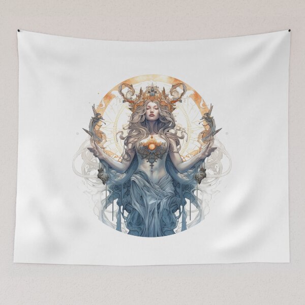 Item preview, Neo traditional Temperance designed and sold by MendaciousMina.