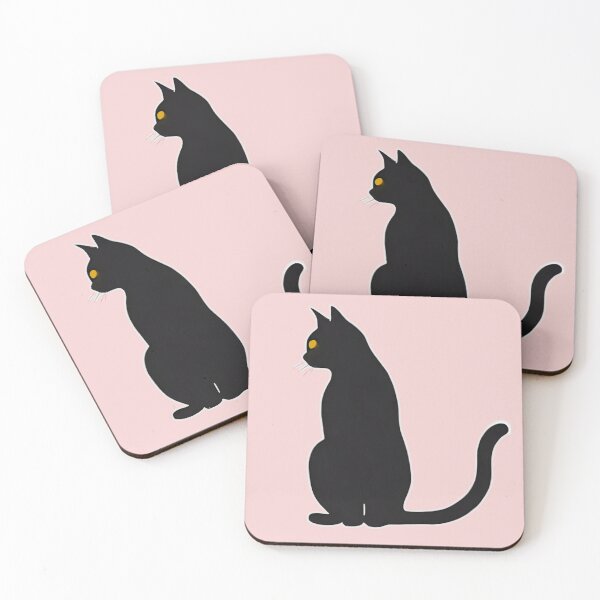 Item preview, Black Cat cartoon designed and sold by Catophile.