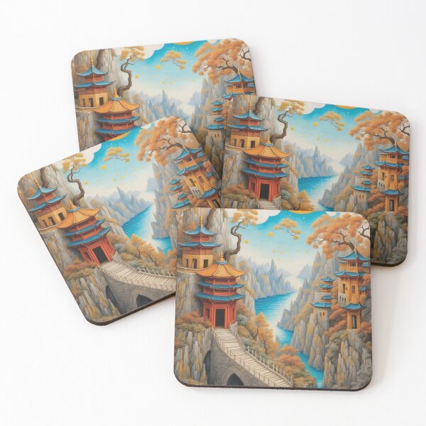 Item preview, Ancient Japanese Dreamscape designed and sold by Witsprings.