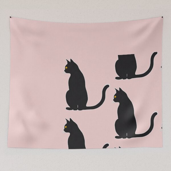 Item preview, Black Cat cartoon designed and sold by Catophile.