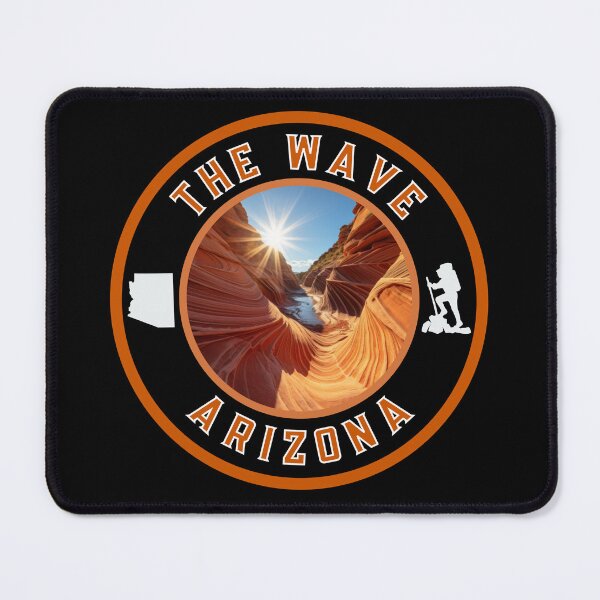 Item preview, Sunrise Over The Wave Arizona Sandstone Hike designed and sold by MojaveTradePost.