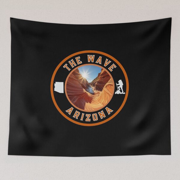 Item preview, Sunrise Over The Wave Arizona Sandstone Hike designed and sold by MojaveTradePost.