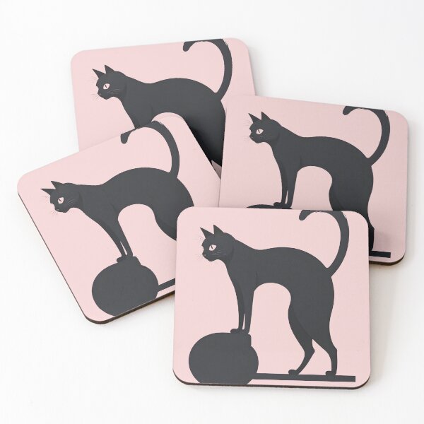 Item preview, Black Cat cartoon designed and sold by Catophile.