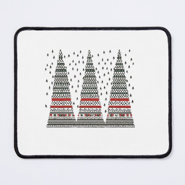 Item preview, Palestine Christmas Tree | Palestinian Kufiya Pattern designed and sold by YotoArts.