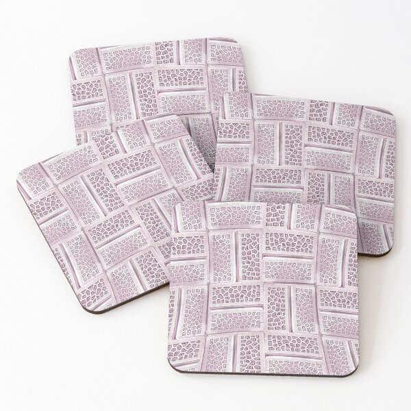 Item preview, Warped Decorative Blocks Photo Pattern designed and sold by vallisrowe.