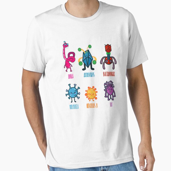 Item preview, Cute Virus Crew for Virologists designed and sold by SnakeCakes.