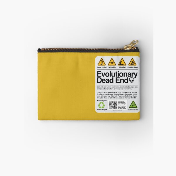 Item preview, Evolutionary Dead End Label designed and sold by miskatonic57.