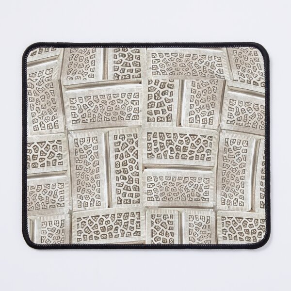Item preview, Warped Decorative Blocks Photo Pattern designed and sold by vallisrowe.