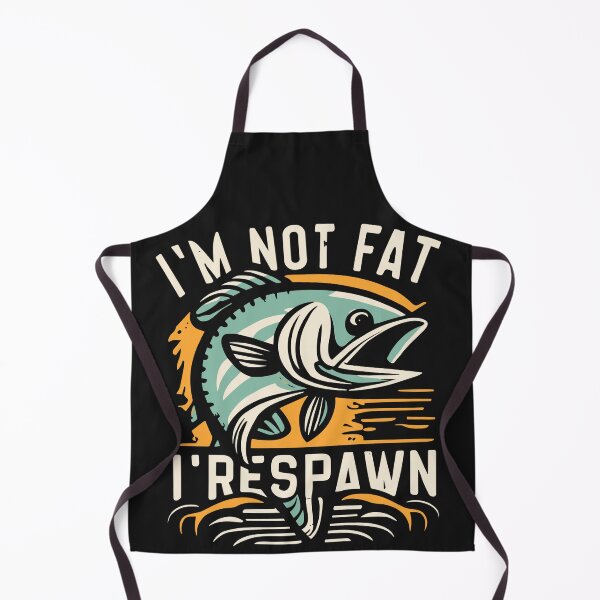 Item preview, I'm Not Fat I'm Prespawn bass fishing funny graphic designed and sold by Pitchou07.