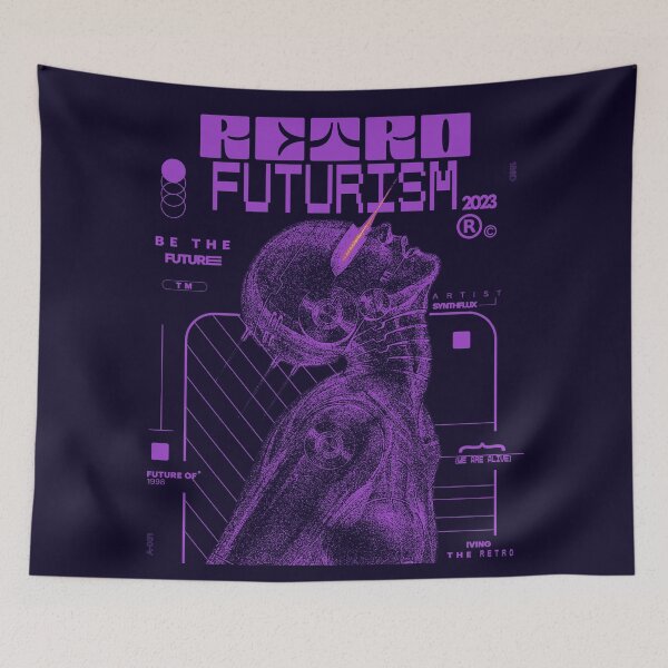Item preview, Retro Futurism designed and sold by SynthFlux.