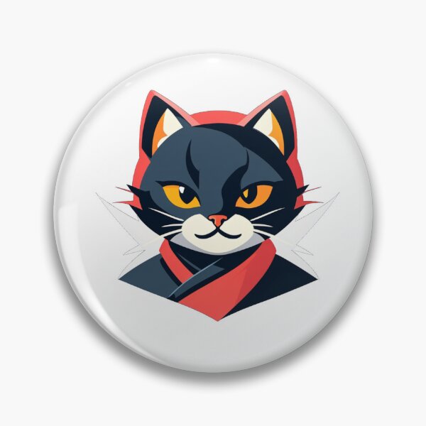 Item preview, Ninja Cat designed and sold by TheCatCornerx.