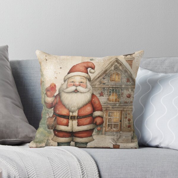 Item preview, Jolly Old St. Nick Christmas Scene designed and sold by PaperieJennifer.