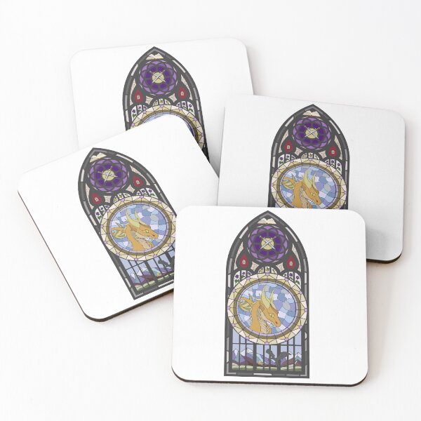 Item preview, Fourth wing andarna stained glass design designed and sold by Hayley Elizabeth  Sheridan.