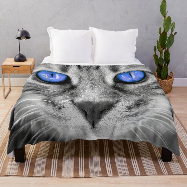 Item preview, Feline Intensity Grey Kitty designed and sold by CattyCornerPOD.