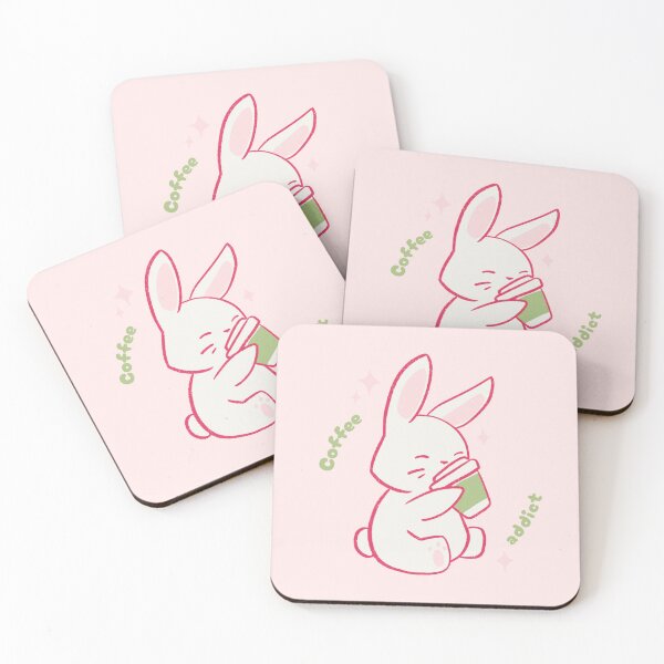 Item preview, Coffee addict bunny designed and sold by silviasusinart.