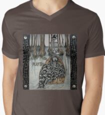 Swamp Music Players,The Ferryman & a black widow bayou gothic noir Baron Samedi, voodoo V-Neck T-Shirt