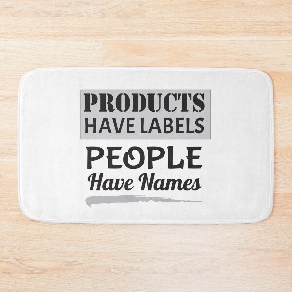 Item preview, People Have Names Black Type designed and sold by Karen Wood.