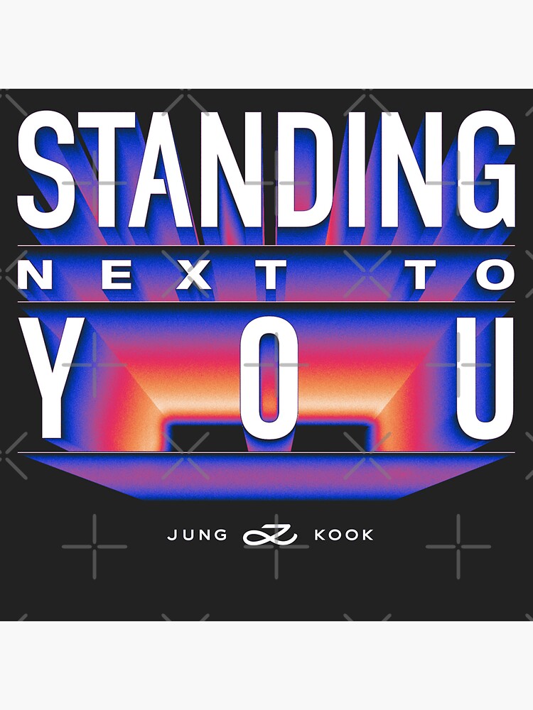 BTS' Jungkook reveals the title poster of Standing Next To You