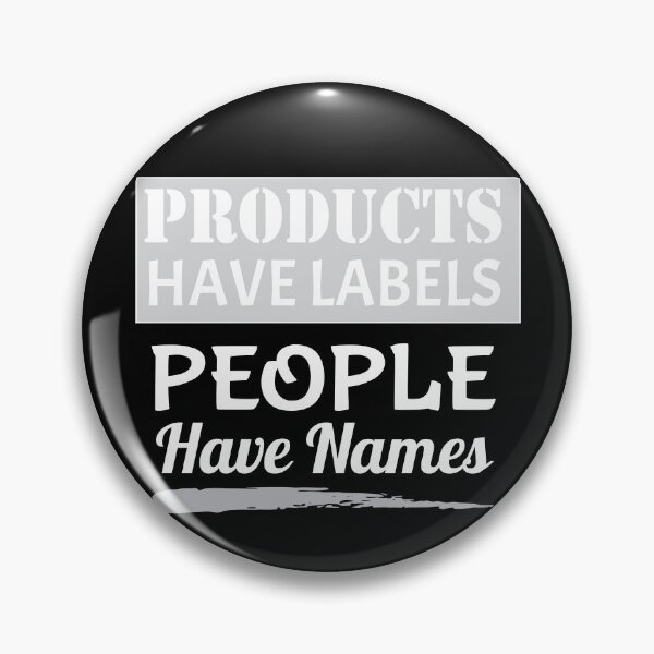 Item preview, People Have Names White Type designed and sold by Karen Wood.