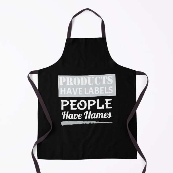 Item preview, People Have Names White Type designed and sold by Karen Wood.