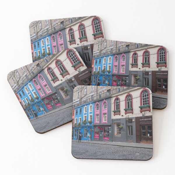 Item preview, Victoria Street colourful shop fronts in Old Town, Edinburgh designed and sold by cdkphotos.