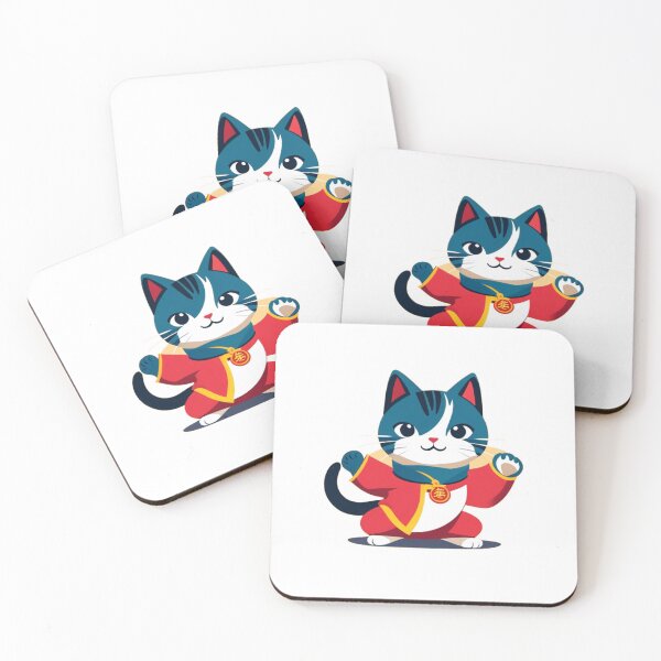 Item preview, KungFu Cat designed and sold by TheCatCornerx.