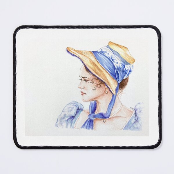 Item preview, Charlotte in blue designed and sold by BusyFeeArt.