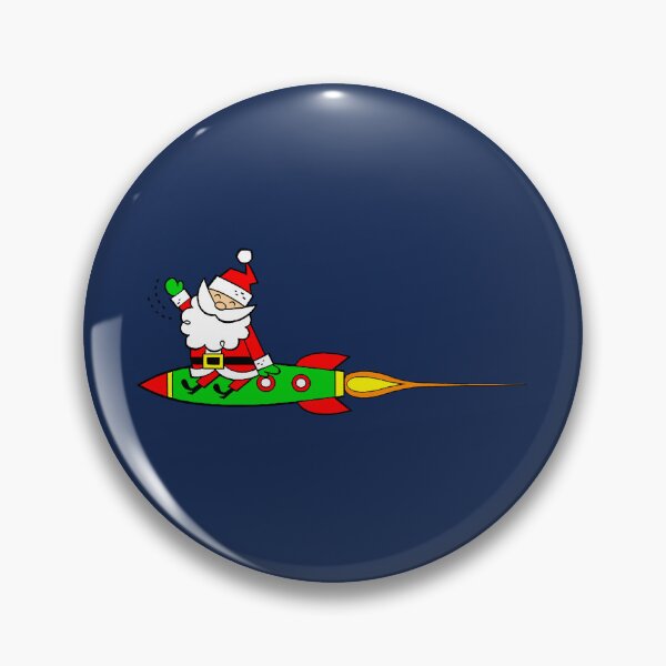 Item preview, Space Rocket Santa designed and sold by BradyRainMedia.