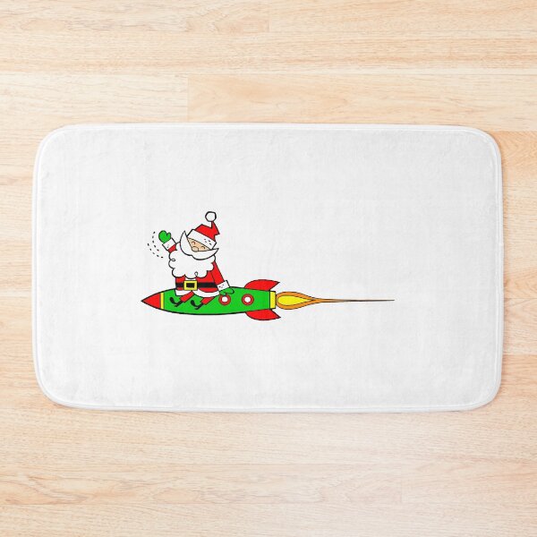 Item preview, Space Rocket Santa designed and sold by BradyRainMedia.