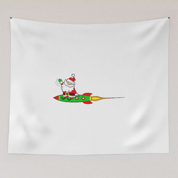 Item preview, Space Rocket Santa designed and sold by BradyRainMedia.
