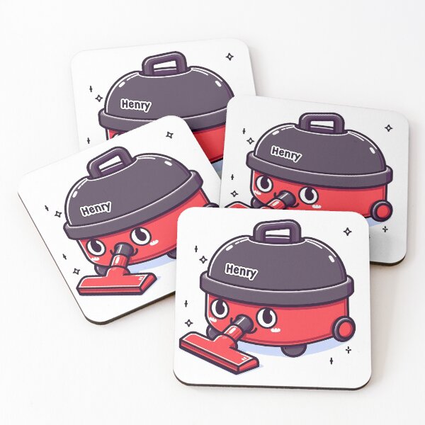 Item preview, Henry the Hoover designed and sold by QuickSticker.