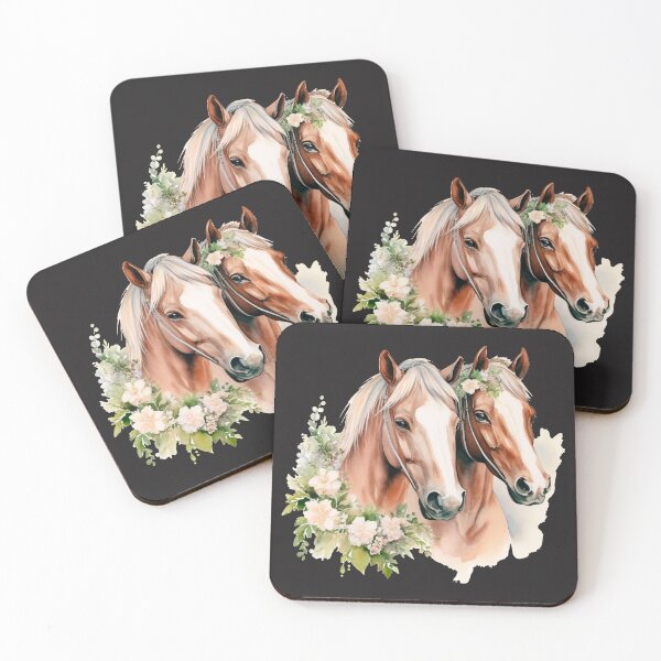 Item preview, Holiday Horses Christmas Wreath  designed and sold by LionessLove.