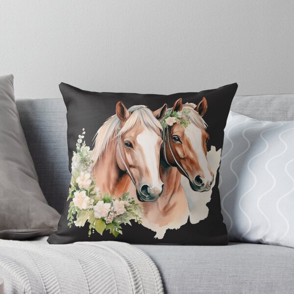 Item preview, Holiday Horses Christmas Wreath  designed and sold by LionessLove.
