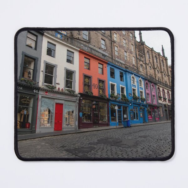 Item preview, Colourful row of shops on Victoria Street, Edinburgh designed and sold by cdkphotos.
