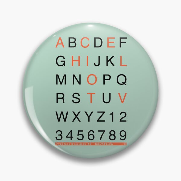 Item preview, Helvetica designed and sold by Murder of Crows.