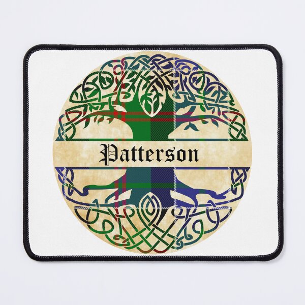 Item preview, Patterson Tree of Life Clan Scottish Surname tartan designed and sold by BagTown Clans.