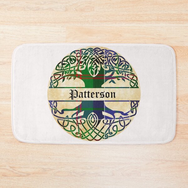 Item preview, Patterson Tree of Life Clan Scottish Surname tartan designed and sold by BagTown Clans.