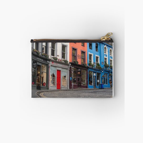 Item preview, Historic Victoria Street and colourful shop fronts in Edinburgh designed and sold by cdkphotos.