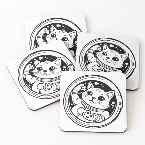 Item preview, AstroCat in the Spin Cycle designed and sold by fixer00.