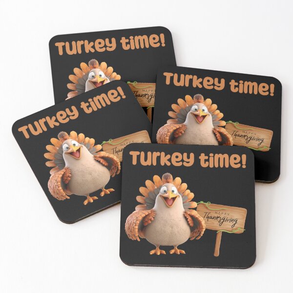 Item preview, Turkey time designed and sold by ABCreativeShop.