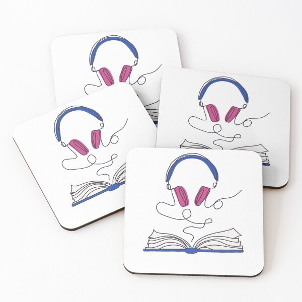 Item preview, Audiobooks - Book With Headphones designed and sold by Realmofantasy.