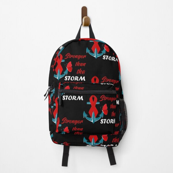 Item preview, Anchor Stronger Than The Strom Red Ribbon World AIDS Day designed and sold by EagmianPheolea.