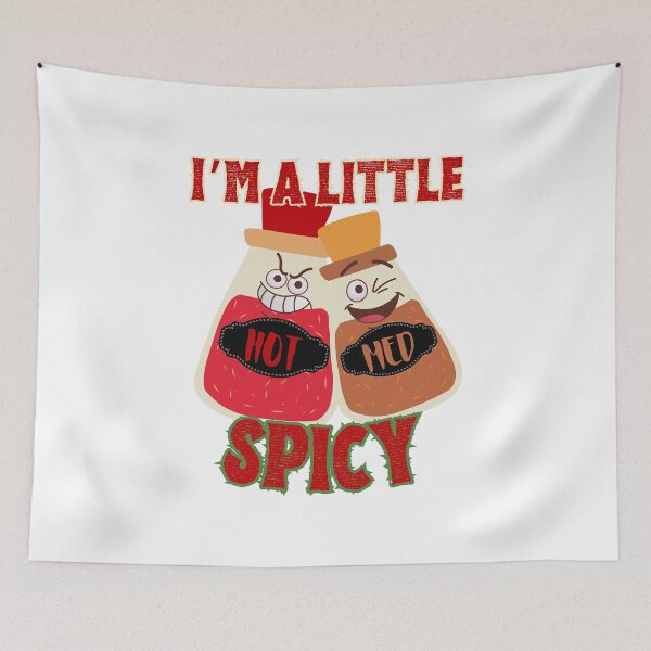 Item preview, I’m a little spicy, chilli pots with attitude designed and sold by BritishDelights.