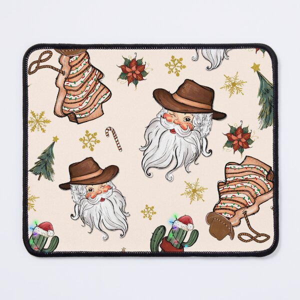 Item preview, Western Santa Snack Cake designed and sold by Wild Grace Design Studios.