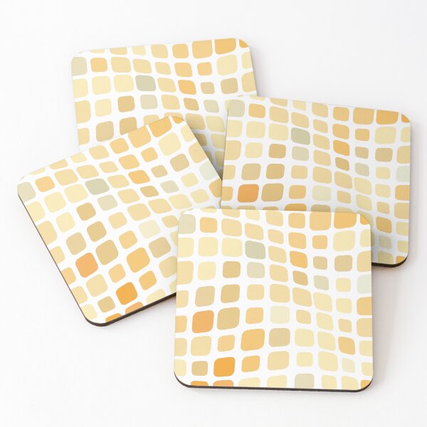 Item preview, Golden Waves of Tiles designed and sold by Tactux - Digital Artist.